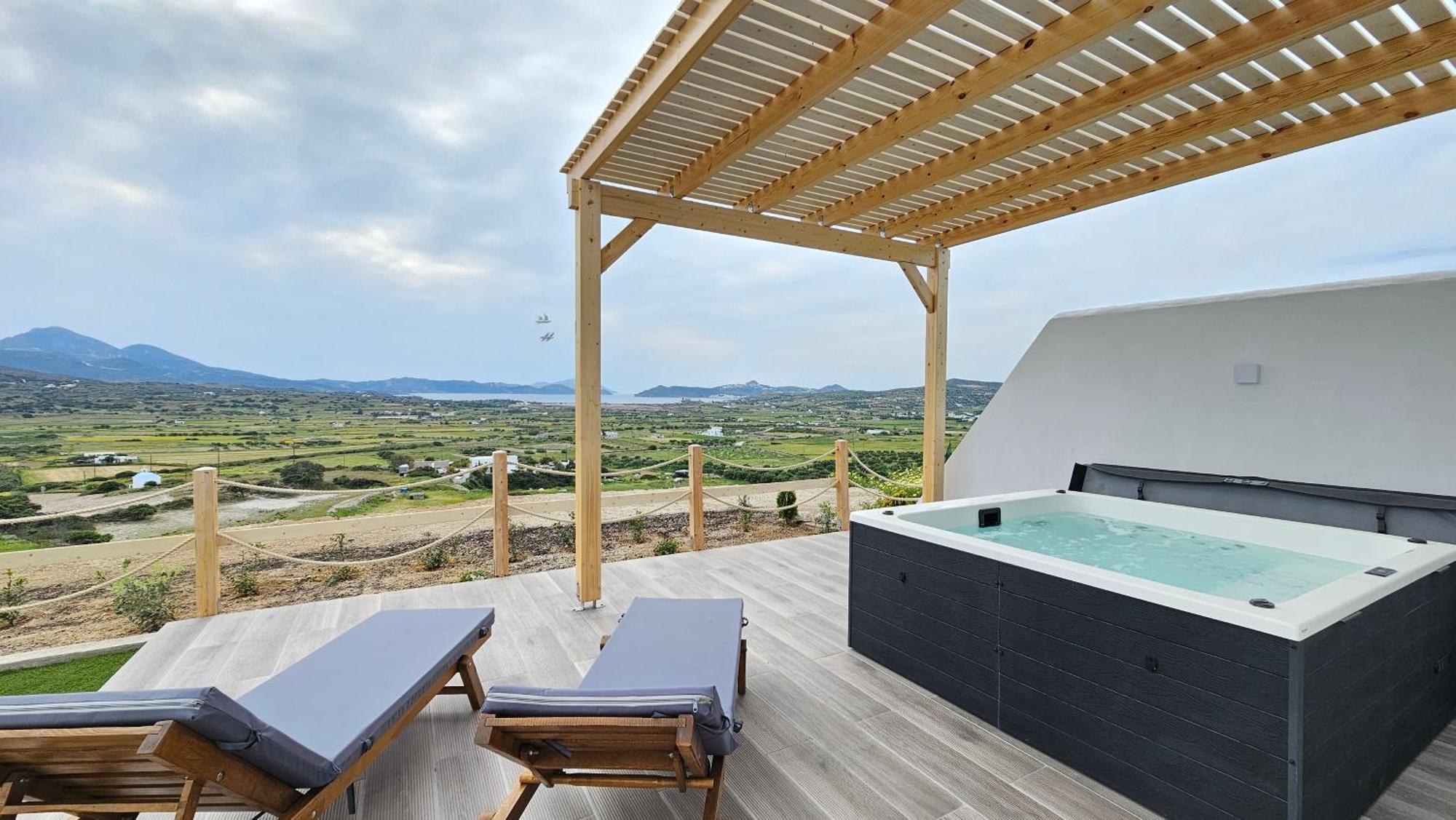 Bayview Villa With Jaccuzi - Milos Zefiria Экстерьер фото