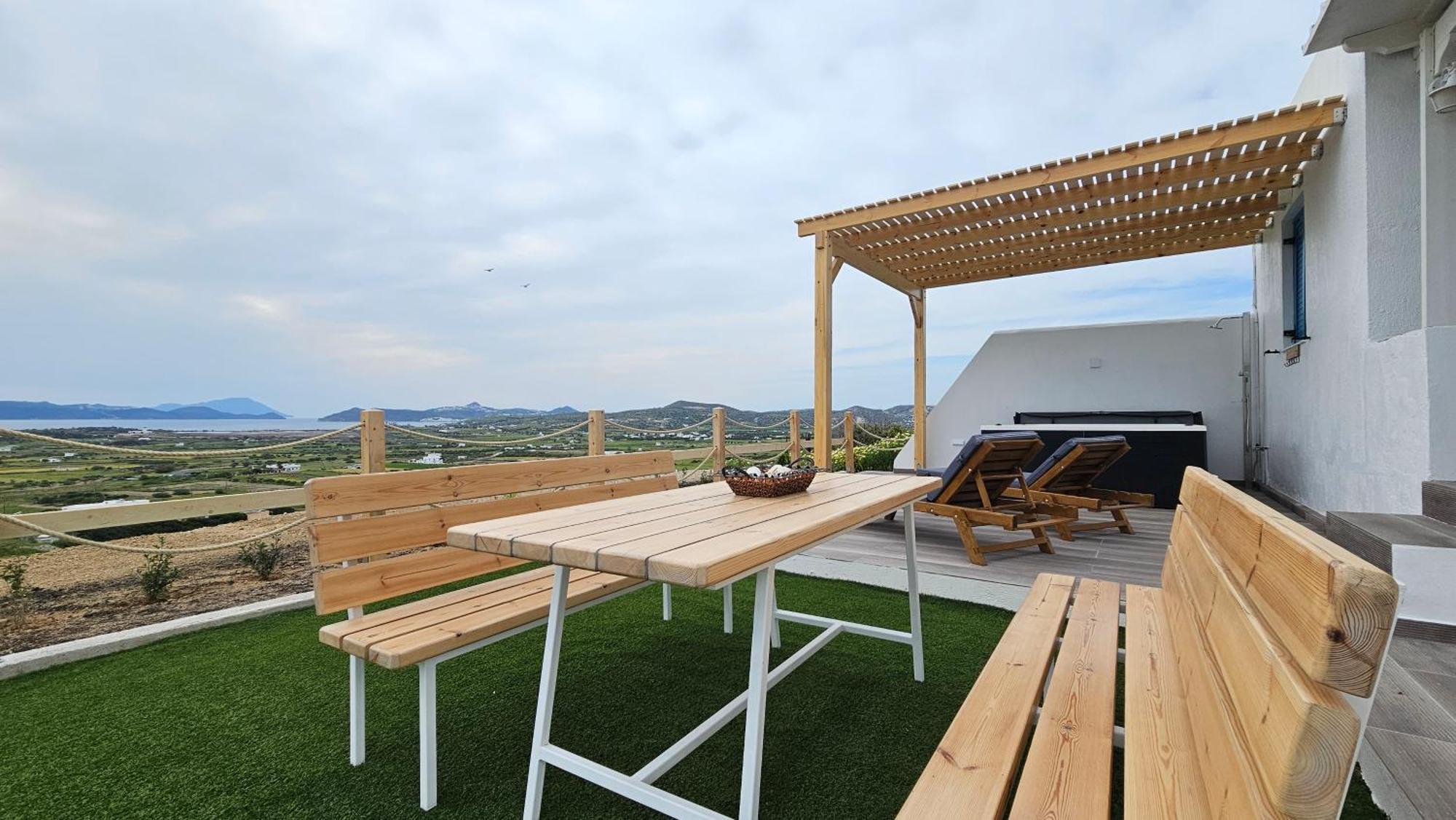 Bayview Villa With Jaccuzi - Milos Zefiria Экстерьер фото