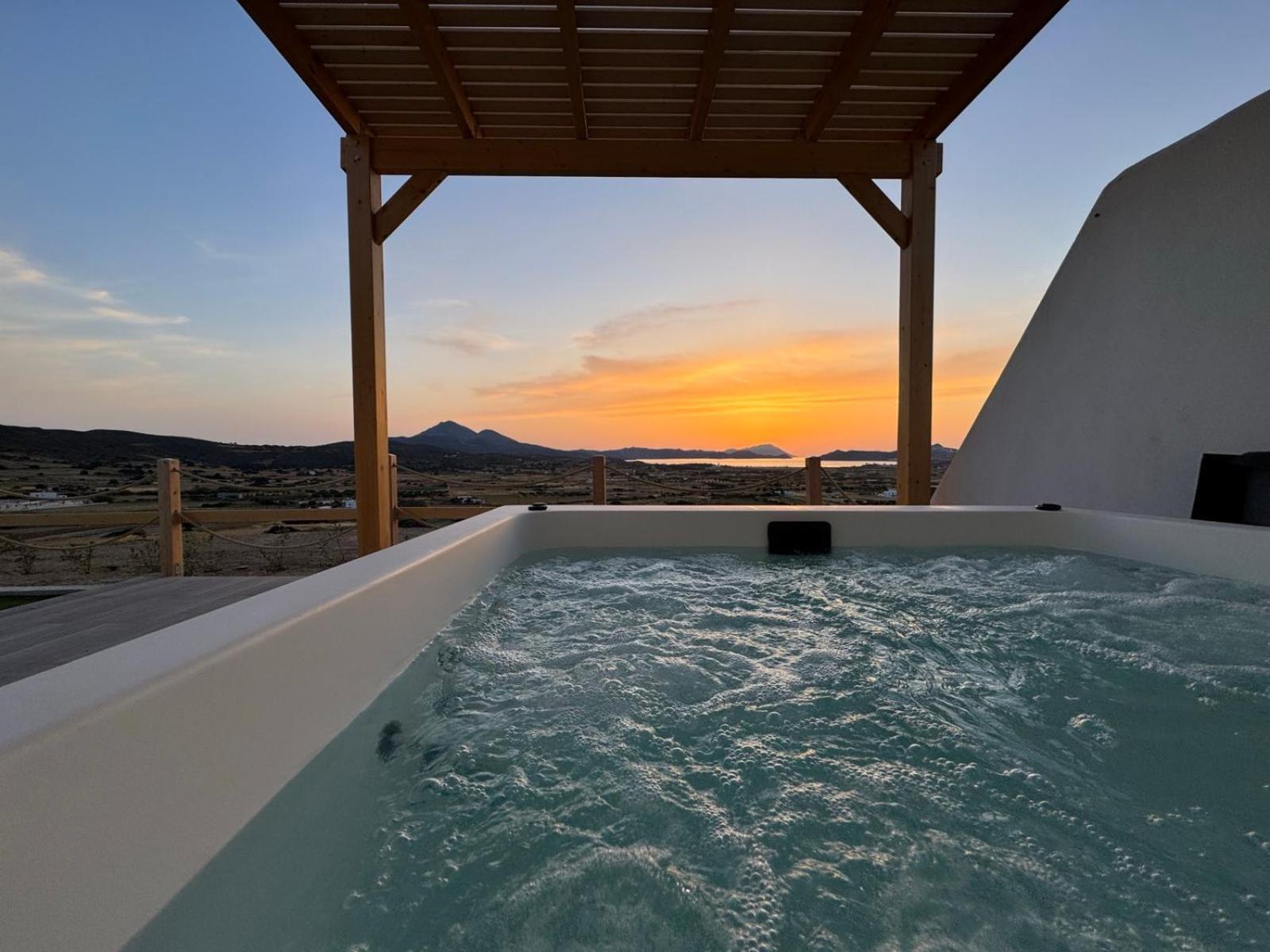 Bayview Villa With Jaccuzi - Milos Zefiria Экстерьер фото